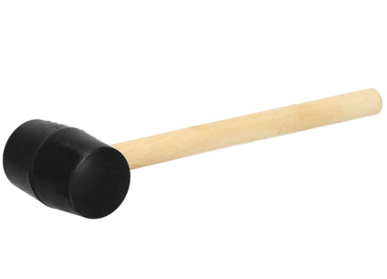 Hamer - Rubberen Hamer - Montagehamer -  Campinghamer - Rubber - Hout - 26 Cm
