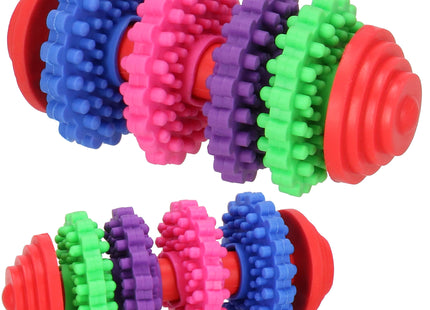 Hondenspeelgoed - Kauwbeen - Apporteren -Honden - Speeltje -Meerkleurig - 9,5 cm