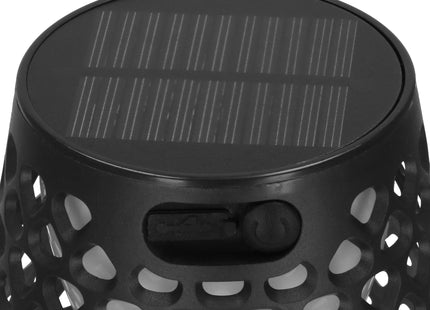 Solar Lamp - Tuinlamp - Buitenverlichting -Wandlamp - Zonne- Energie - 3 Lichtstanden - 5 in 1 - Zwart