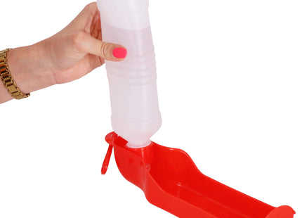 Waterfles - Drinkbak - Reisfles - Rood - 500 ML