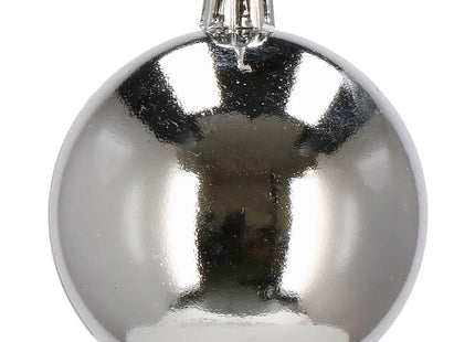 Kerstballen | 12 Stuks | 6 cm | Zilver