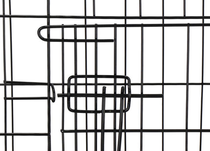 Hondenbench - Bench - Hond / Kat - 130 x 60 x 70 cm - Zwart