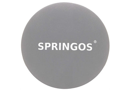 Massage Bal | Triggerpoint Bal | Massage | Lacrosse Bal | Mat Grijs | 6.5 cm