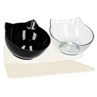 Voerbak Kat | Waterbak | Kattenvoerbakjes | Drinkbak | Eetbak | Dubbel