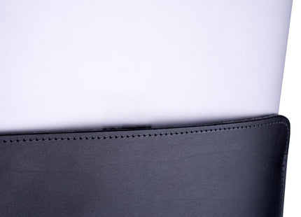 Leren Laptop Sleeve - Voor MacBook Pro 15.6 Inch - Laptophoes - Zwart