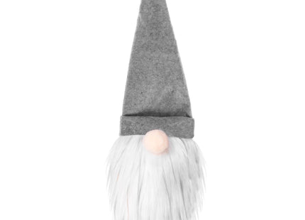 Flessenhoes - Kabouter - Hoed - Grijs - Wijn - 37 cm
