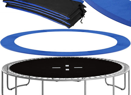 Trampoline Rand | Ø 305 cm | Beschermrand Trampoline | Rond | Blauw
