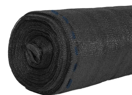 Zichtbreeknet | Rol 1,5 x 50 m | 90 % Schaduw | 140g/m2 | Zwart