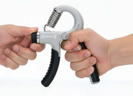 Actiget® Handtrainer | Handknijper | Verstelbaar | Grijs/Zwart | 20-50 Kg