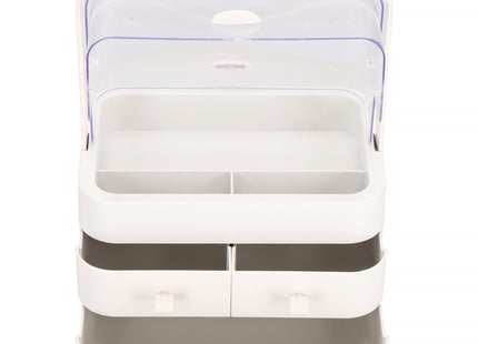 Make Up Organizer - Sieraden Houder - Opbergdoos - Wit - 39,5x29,8x20,4cm