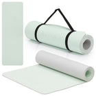 Actiget® Yogamat - Extra Dik - Inclusief Draagriem - 183 x 61 x 0.6 CM - Mint - TPE