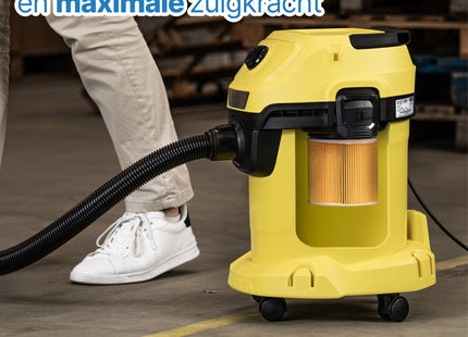 SQOON® Stofzuigerzakken + Filter Servicekit Geschikt voor Kärcher WD2 Plus & WD3 – 10x KFI357 Stofzuigerzakken + 1x Filter KFI 3310