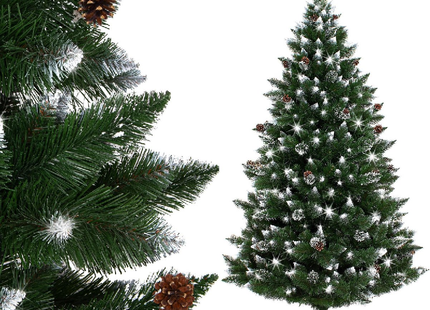 Kunstkerstboom | Frosted Pine | 220 cm | Zonder Verlichting | Met Sneeuw