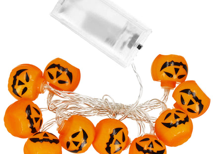 Halloween Decoratie - Lichtslingers - Verlichting - Pompoenen - 10 LED