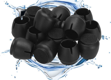 Stoelpoot Beschermers | Stoelpootdoppen | Vloerbescherming | 16 Stuks | 12-16 mm | Zwart