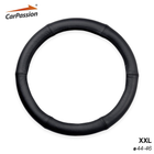 CarPassion Stuurhoes - Steering Cover - Leer - Ø 44-46 CM