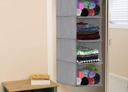 Kast Organizer | Hangend | 4 Lades | Grijs |  80 x 30 x 30 cm
