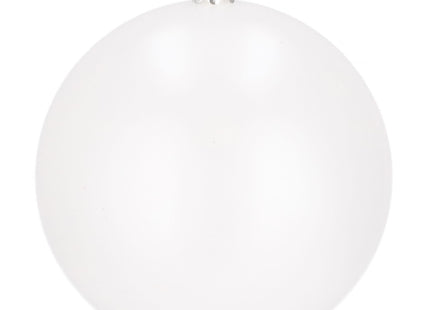 Kerstballen | 6 Stuks | Parelwit