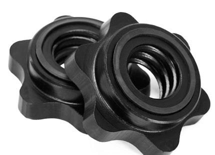 Actiget® Halterstang | Barbell |Staal | 120 cm | 25 mm | 2 Klemmen | Zwart