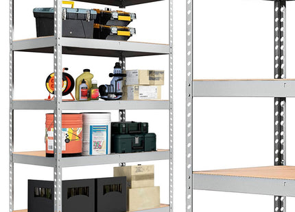 Opbergrek - Stellingkast - 1000 KG -Metaal - 205 x 120 x 45 cm