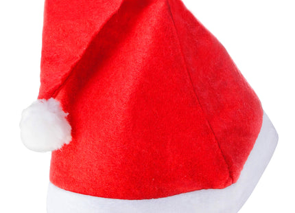 Kerstmanmuts - Kerstmanhoed - Kerstmanoutfit - Rood - Polyester