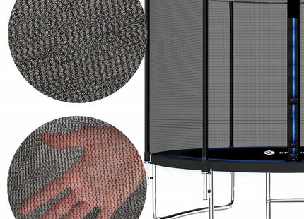Trampoline | Trampoline met veiligheidsnet | Tuin | 305 cm | Zwart