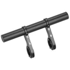 Fiets Stuur Beugel - Stuur Verlenger - Aluminium - Zwart - 20 cm