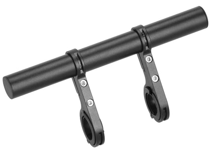 Fiets Stuur Beugel - Stuur Verlenger - Aluminium - Zwart - 20 cm