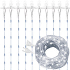 Lichtgordijn | IJspegel Verlichting | Inclusief USB En Afstandsbediening | 300 LED | Koel Wit| 3 M |Inclusief Flitsfunctie