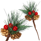 Kersttak | Decoratie | Rood | Kransen | 20 cm