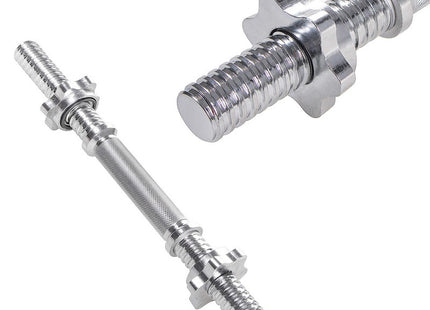 Halterstang | Barbell | Chroomstaal | 40 cm | 28 mm