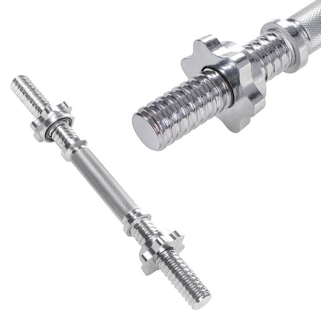 Halterstang | Barbell | Chroomstaal | 40 cm | 28 mm