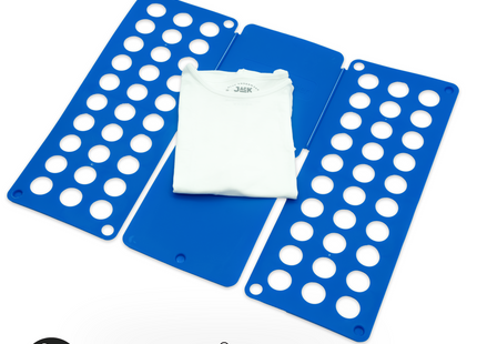 Muntel® Kleding Vouwplank - Kledingvouwer - Opvouwplank - Vouwhulp - Blauw