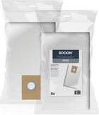 SQOON® Stofzuigerzakken  Geschikt voor Ghibli AS7 / AS10 - Vervangt 2512056 & 1633201 - High Filtration voor Industriële Reiniging - 5 Stuks