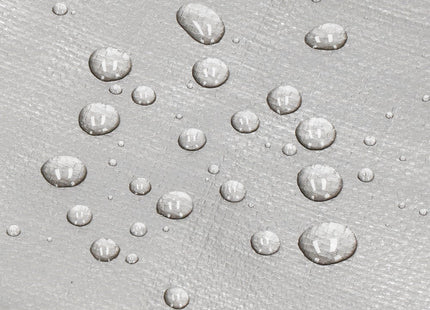 Afdekzeil | 4 x 6 m | 210 g/m2 | Grijs/Bruin