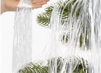 Engelenhaar - Kerstversiering - Kerstboom - Transparant - 100 cm - 120 Stuks