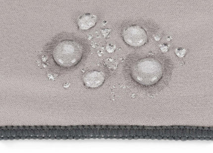 Strandlaken | Badlaken | Sneldrogend | Strandhanddoek | Microvezel | 80 x 40 cm | Grijs