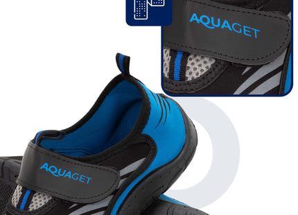 Waterschoenen - AQUA Shoes - Sneldrogend - Rubber - Unisex - Blauw/Zwart - Maat 42