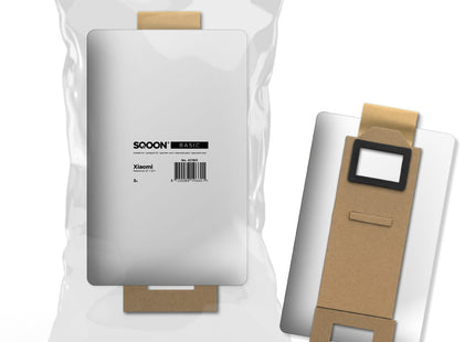 SQOON® Stofzuigerzakken geschikt voor Roborock S7/S7+ Auto-Empty Dock - Gelijk aan model: S7 Dust Bag - 3 stuks