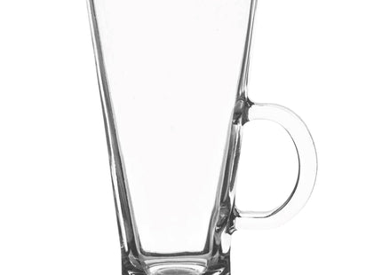Latte - Dessertglazen Set van 6 - Handvat - 280 ML