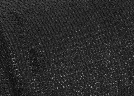Zichtbreeknet | Zichtdoek | Privacynet | Schaduwdoek | Rol 1,5 x 25 m | 95 % Schaduw | 185g/m² | Antraciet