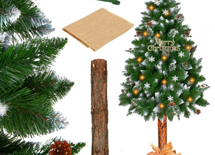 Kunstkerstboom | Frosted Pine | 220 cm | Zonder Verlichting | Met Sneeuw