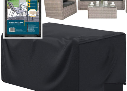 Tuinmeubelhoes - Waterdicht - Hoes - Polyester -  152 x 104 x 71 cm - Zwart