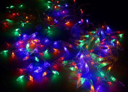 Kerstverlichting Sterrengordijn | Multicolor | 2 m | 138 Led's