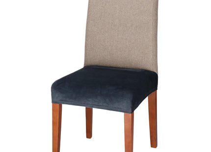 Stoelhoes - Voor Eetkamerstoelen - Met Stretch - Donkergrijs