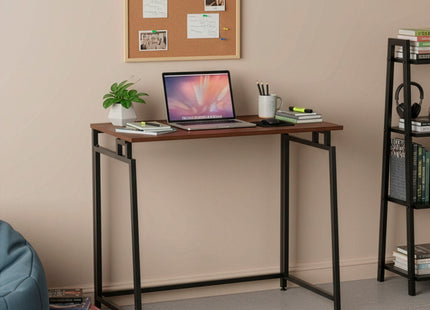 Bureau – Werkbureau – Computer Bureau – Bureautafel – Opklapbaar –  80 X 75 X 40 CM – 30 Kg - Hout - Metaal