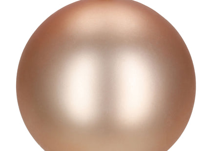 Kerstballen | 4 Stuks | 12 cm | Roze