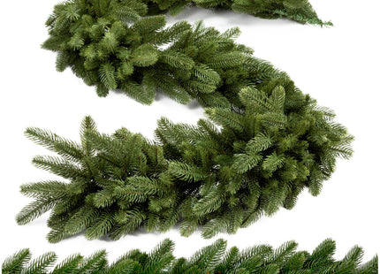 Kerstslinger | Guirlande | Kerstdecoratie | 2 m | Donkergroen