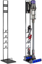 SQOON® - Universele Stofzuiger Standaard voor o.a. Dyson V7, V8, V10, V11, V12, V15 | Ook geschikt voor andere merken zoals AEG, Rowenta, Samsung, Bosch, | Inclusief accessoires' houders