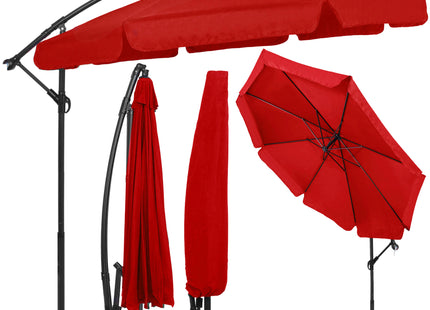 Parasol | Parasols | Kantelbaar | Met Ventilatie | Rood | Ø300 cm